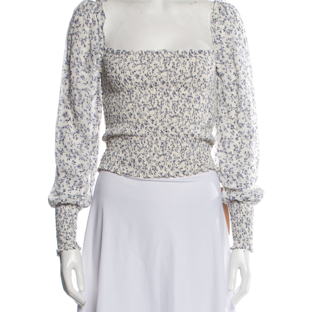 Reformation White Pallas Top